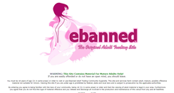 Desktop Screenshot of ebanned.net