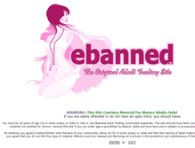 Tablet Screenshot of ebanned.net